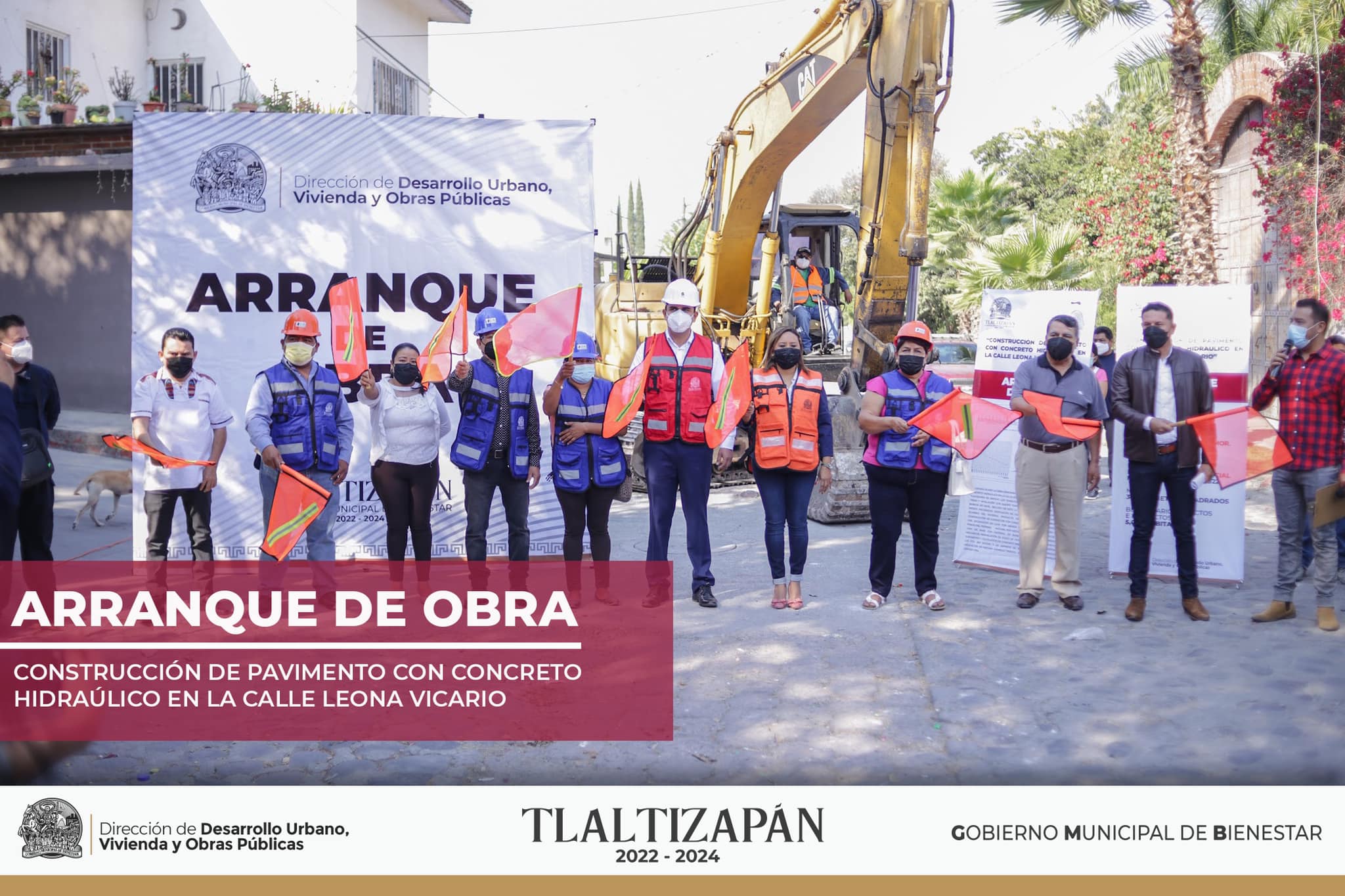 ARRANQUE DE OBRA EN EL CENTRO DE TLALTIZAPÁN DE ZAPATA